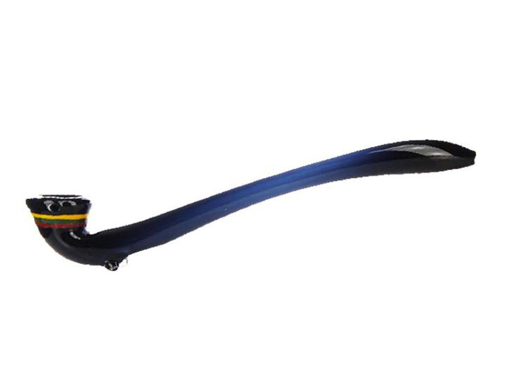 Black Gandalf Pipe Fat Buddha Glass