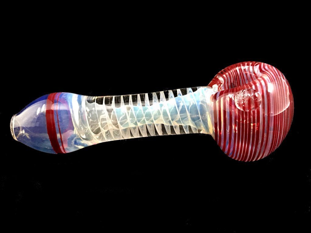 4" Tornado Pipe Fat Buddha Glass