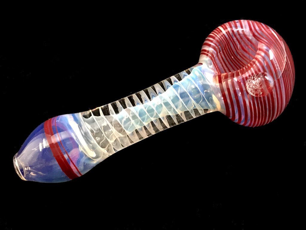 4" Tornado Pipe Fat Buddha Glass