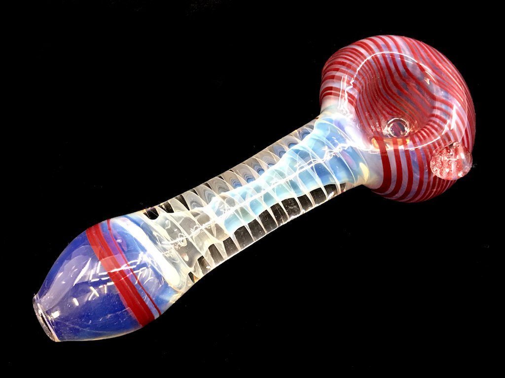 4" Tornado Pipe Fat Buddha Glass