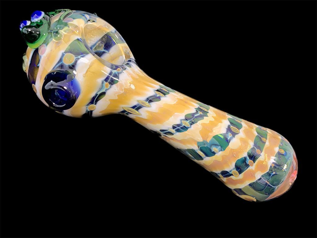 Lizard King Glass Pipe Fat Buddha Glass