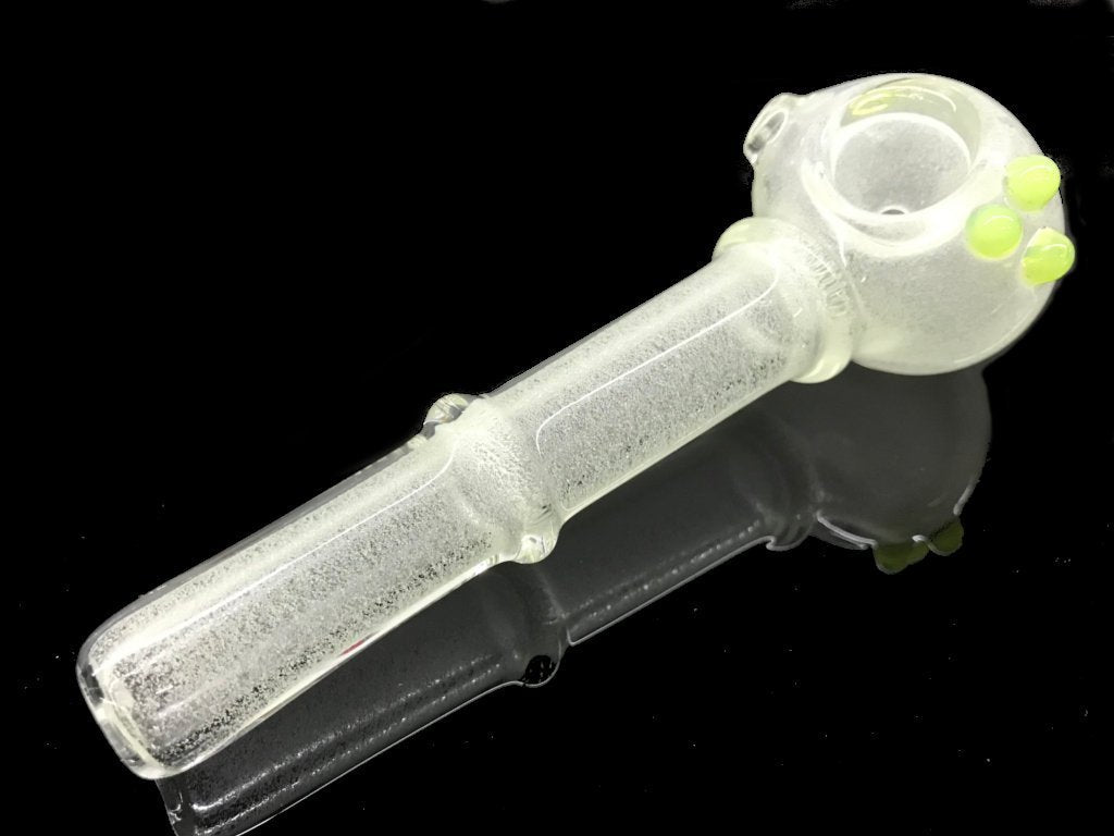 Glow in The dark Pipe Fat Buddha Glass