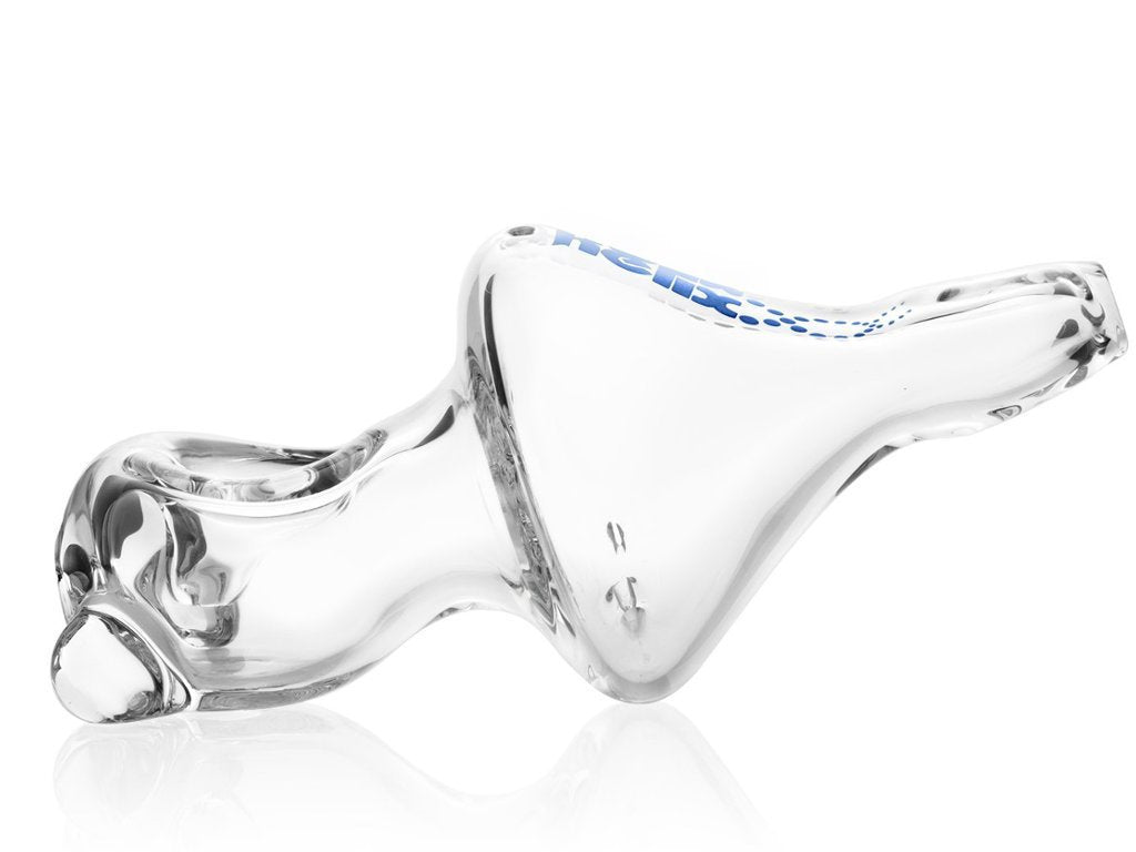 Mini Helix Pipe Grav Fat Buddha Glass