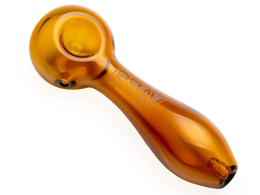 Large Classic Spoon Grav Fat Buddha Glass