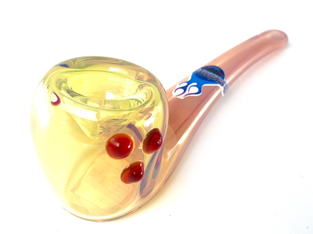 Aragorn's Briar Sherlock Pipe Fat Buddha Glass