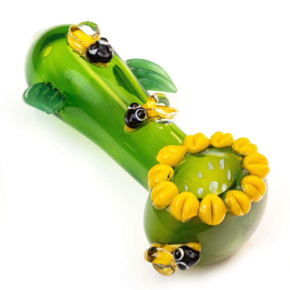 Fat Buddha Glass Pipe Bee Buddies Pipe