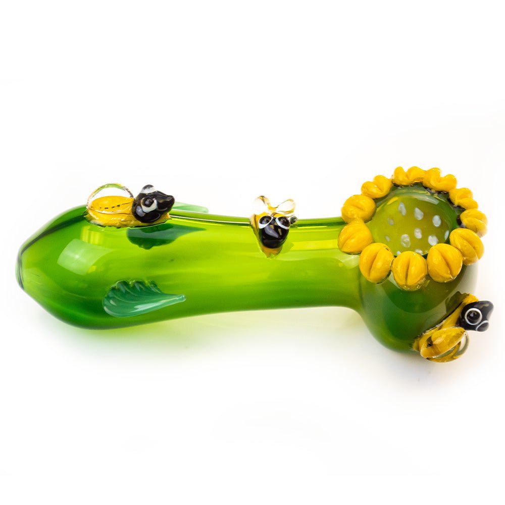 Fat Buddha Glass Pipe Bee Buddies Pipe