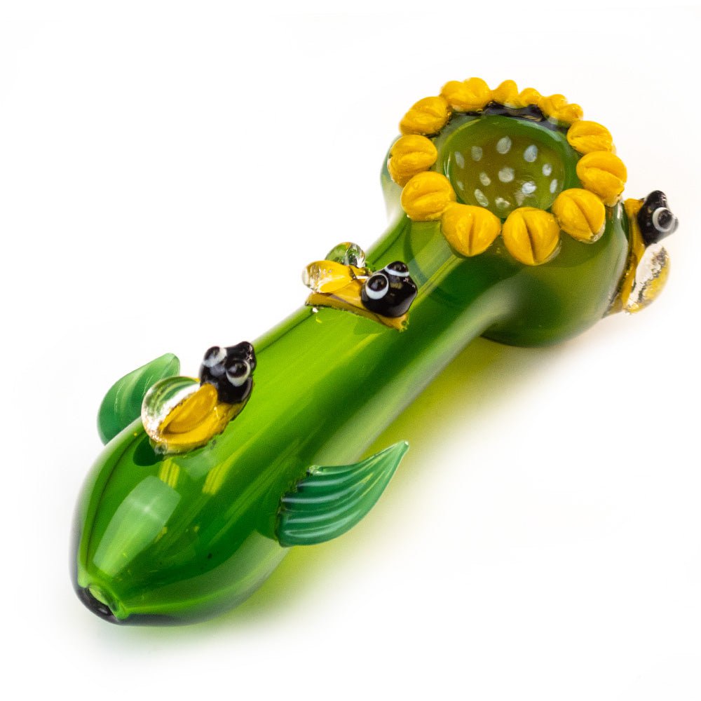 Fat Buddha Glass Pipe Bee Buddies Pipe
