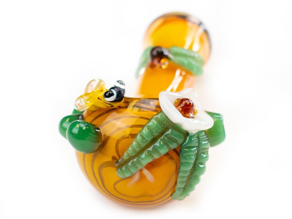 Fat Buddha Glass Pipe Bee Friend Pipe