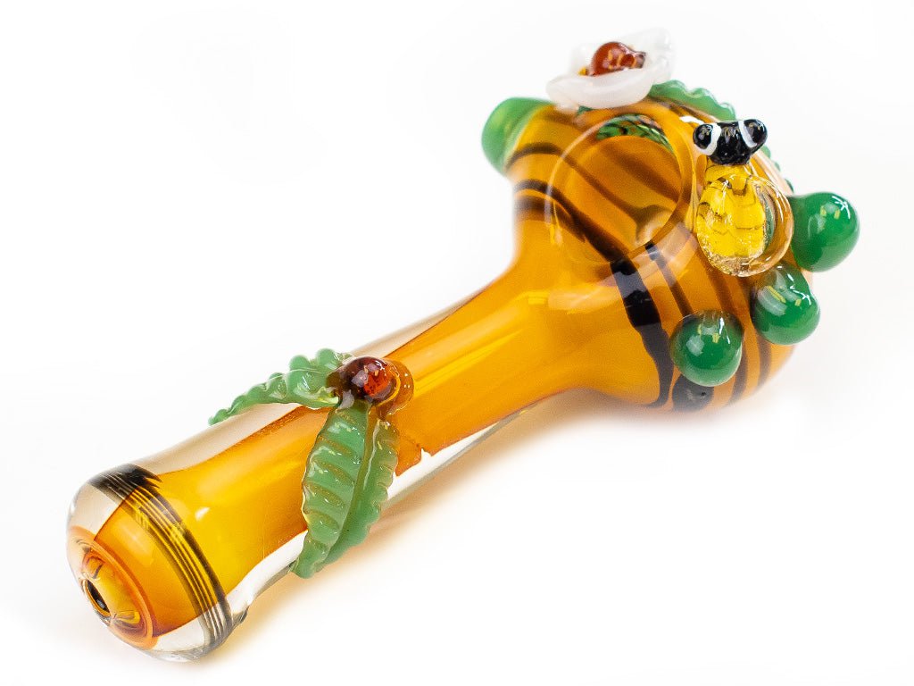 Fat Buddha Glass Pipe Bee Friend Pipe