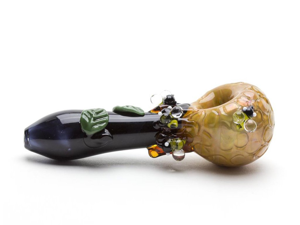 Beehive Mini Spoon Pipe Fat Buddha Glass