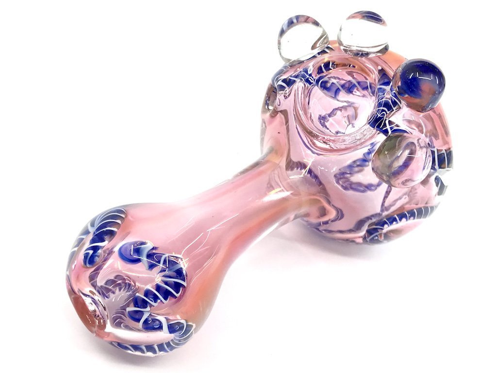 Big Gold Pipe Fat Buddha Glass