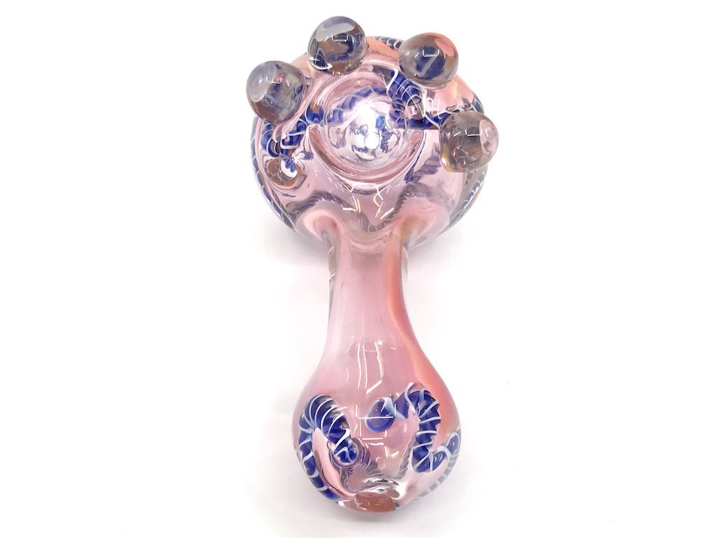 Big Gold Pipe Fat Buddha Glass