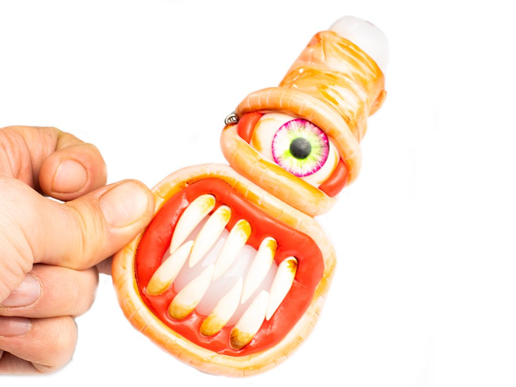 Big Mouth Pipe Fat Buddha Glass