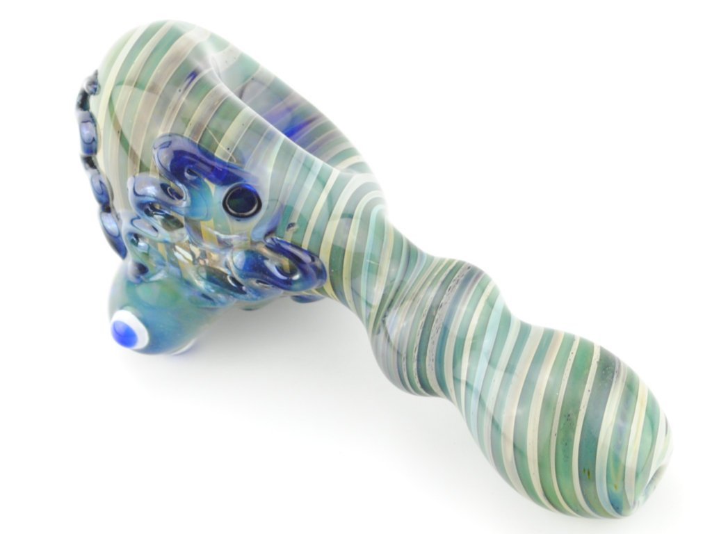 Big-Ole Octo Pipe Fat Buddha Glass