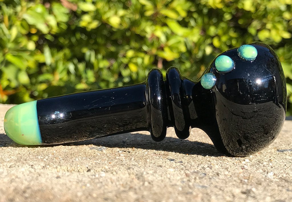 Slyme Glass Pipe Fat Buddha Glass