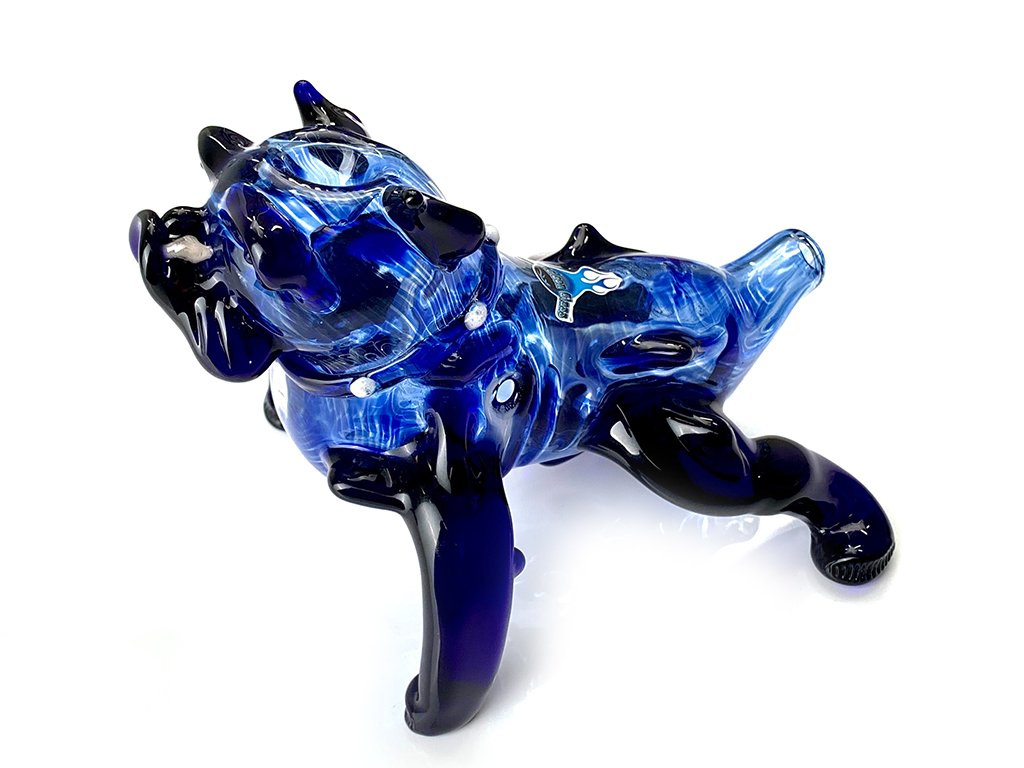 Bulldog Glass Pipe Fat Buddha Glass