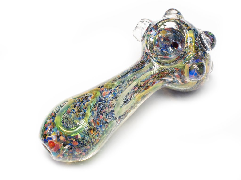 Forest Or Fire Pipe Fat Buddha Glass