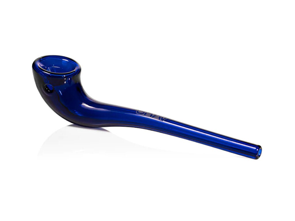 Grav Pipe Blue Gandalfini Sherlock Pipe