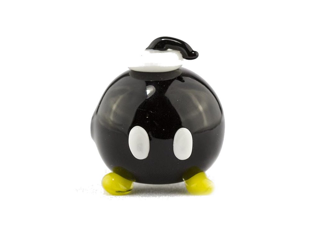 Bomber Spoon Pipe Fat Buddha Glass