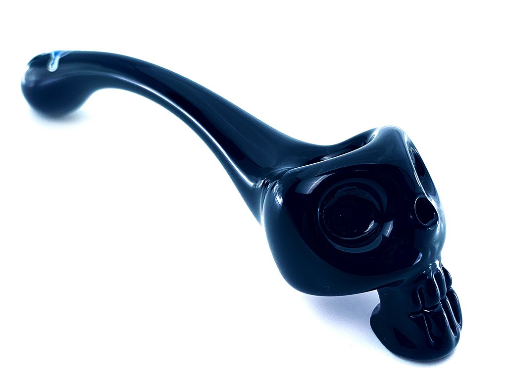 Chameleon Glass Pipe Bone Head Gandalf Pipe