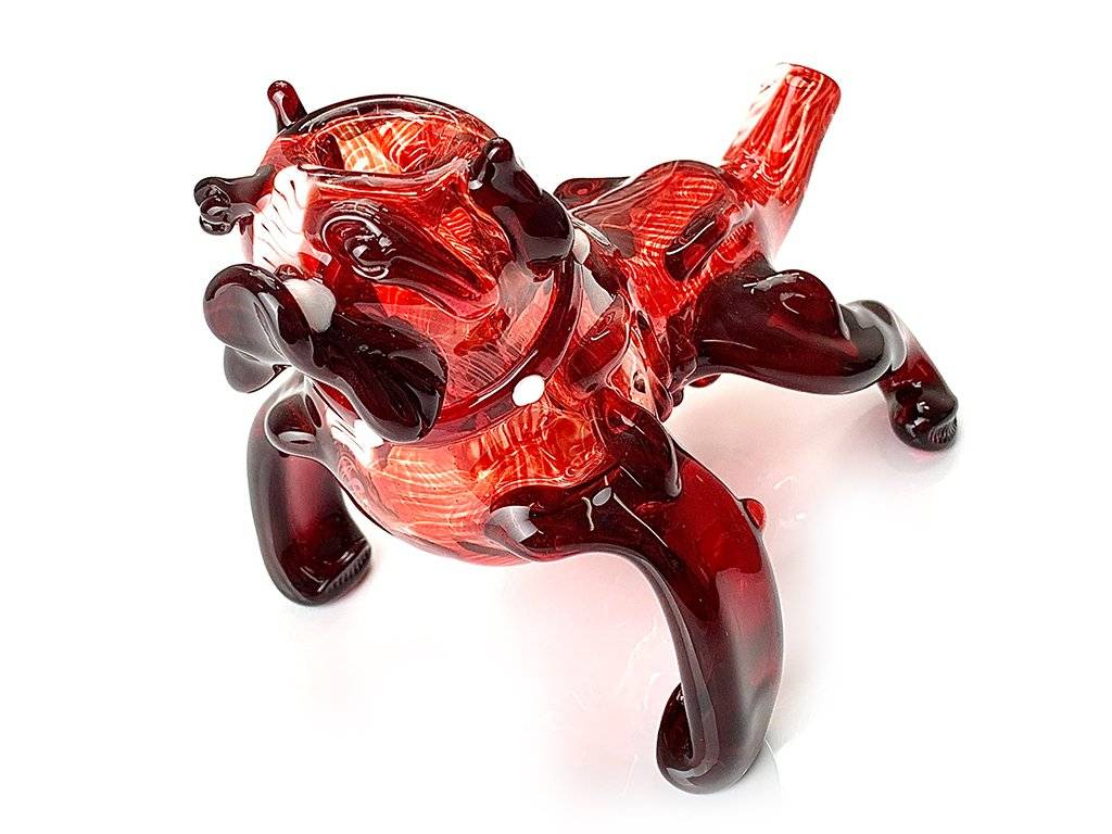 Chameleon Glass Pipe Bulldog Glass Pipe