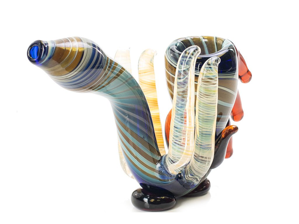 Fat Buddha Glass Pipe Castle Sherlock Pipe