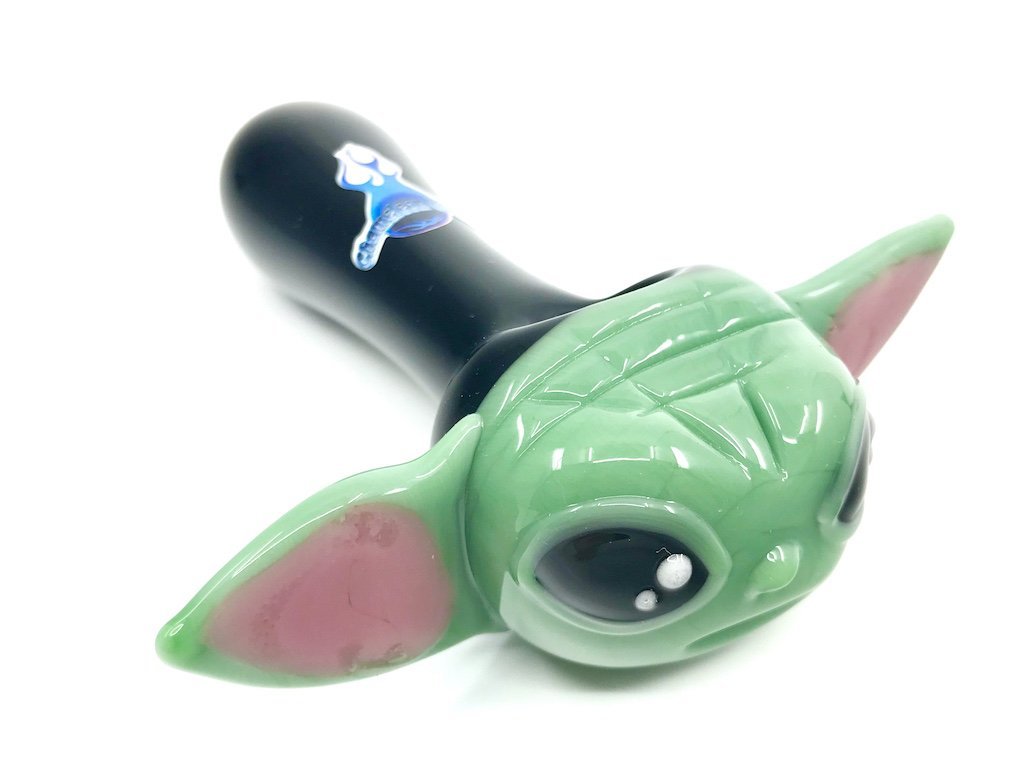 Baby Yoda Pipe Fat Buddha Glass