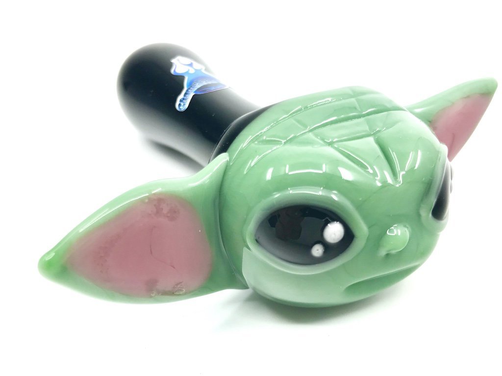 Baby Yoda Pipe Fat Buddha Glass