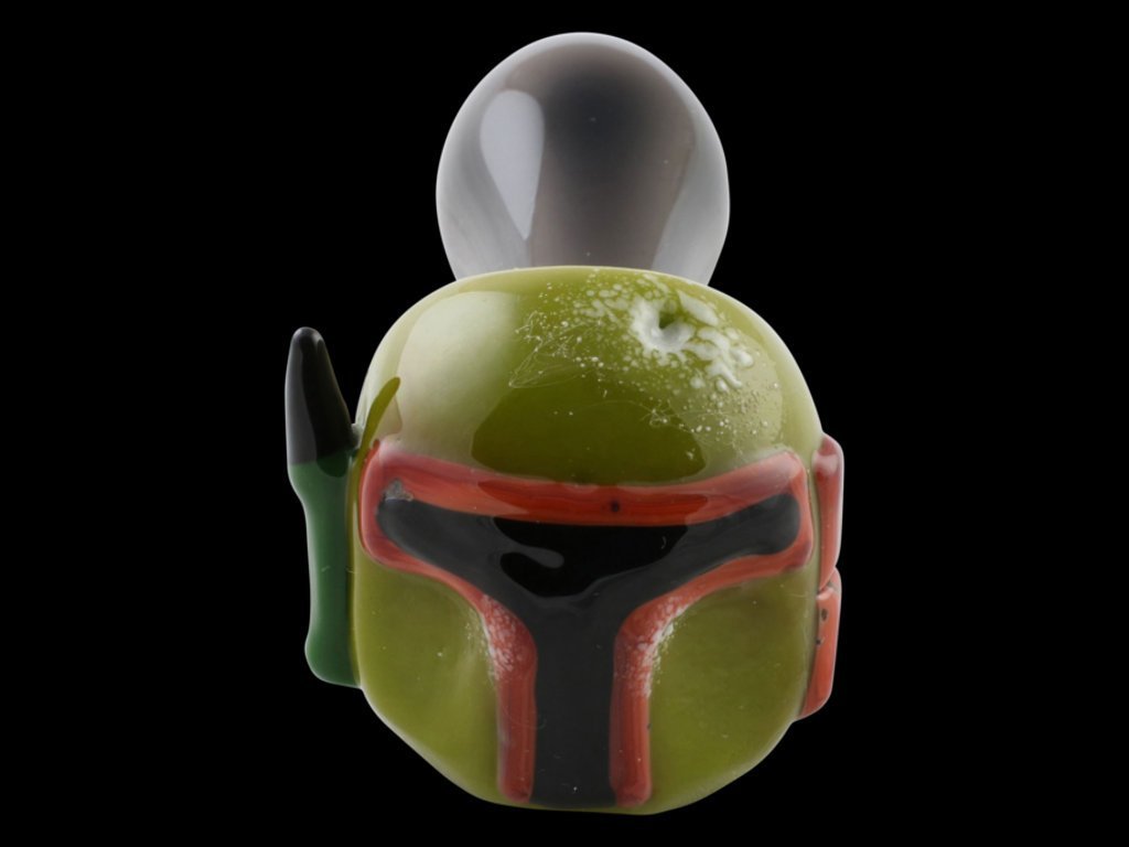 Chameleon Glass Boba Fett Pipe