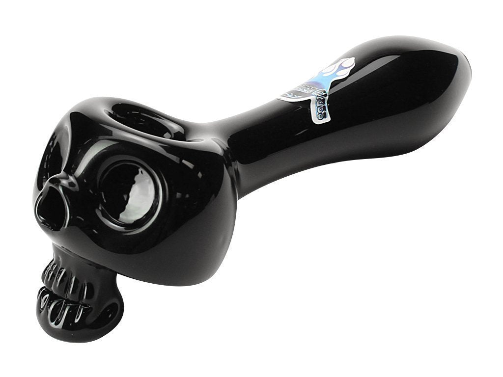 Chameleon Glass Bonehead Pipe Fat Buddha Glass