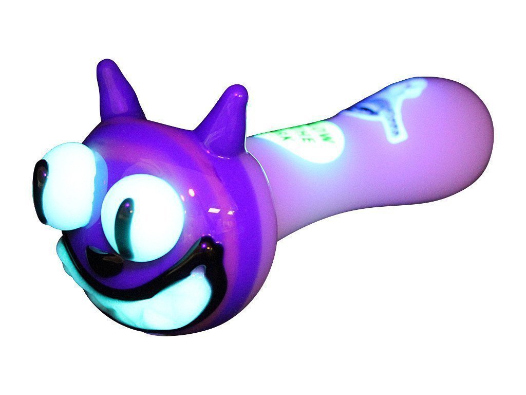 Cat Glow Pipe Chameleon Glass Fat Buddha Glass