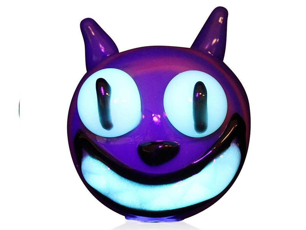 Cat Glow Pipe Chameleon Glass Fat Buddha Glass