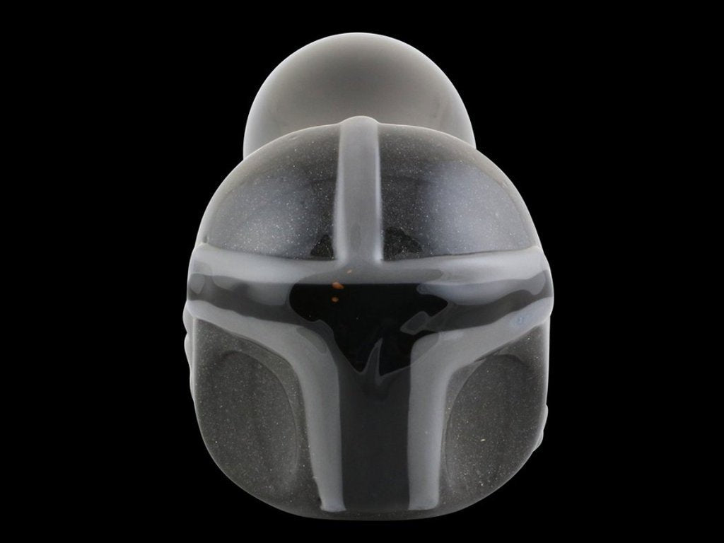 Chameleon Glass Mandalorian Pipe Fat Buddha Glass