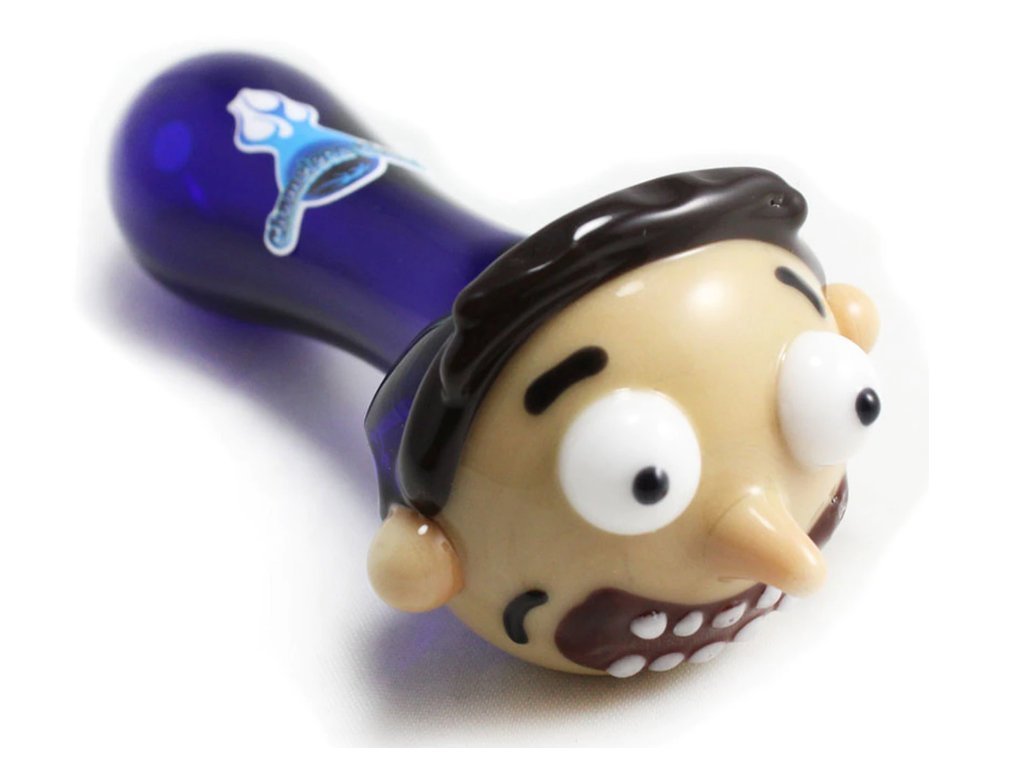 Chameleon Glass Morty Pipe