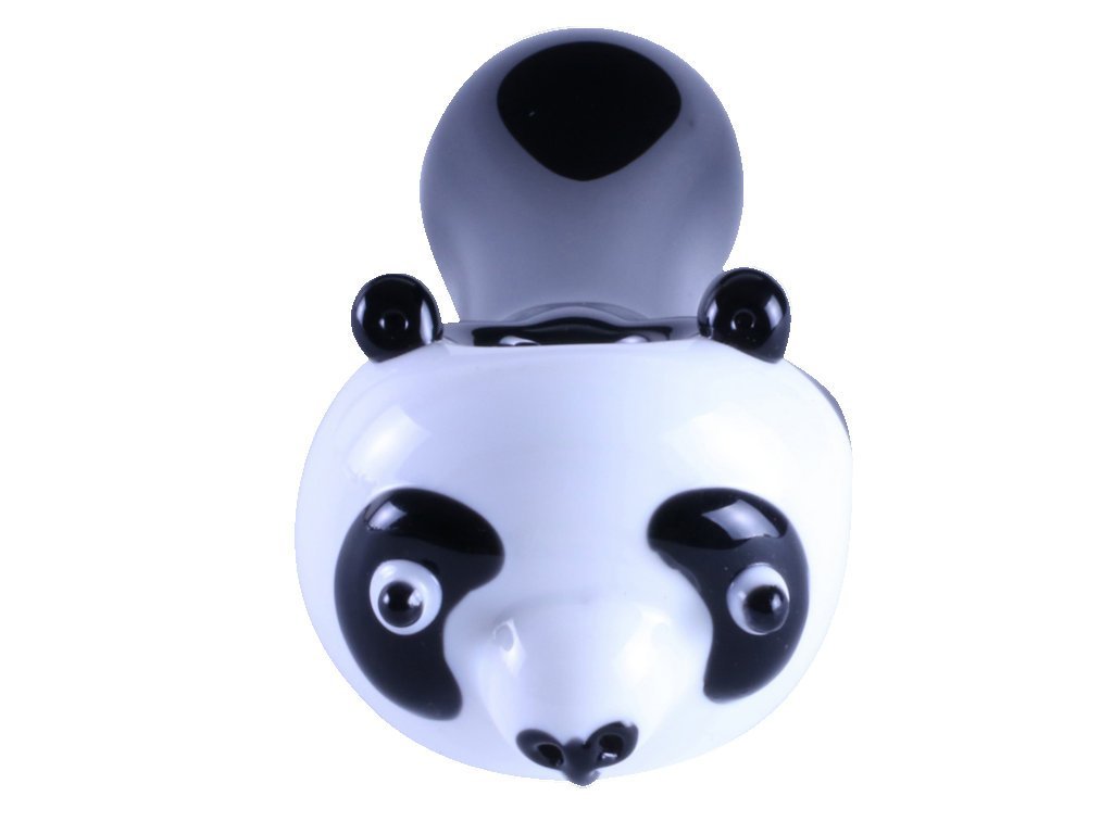 Chameleon Glass Panda Pipe Fat Buddha Glass