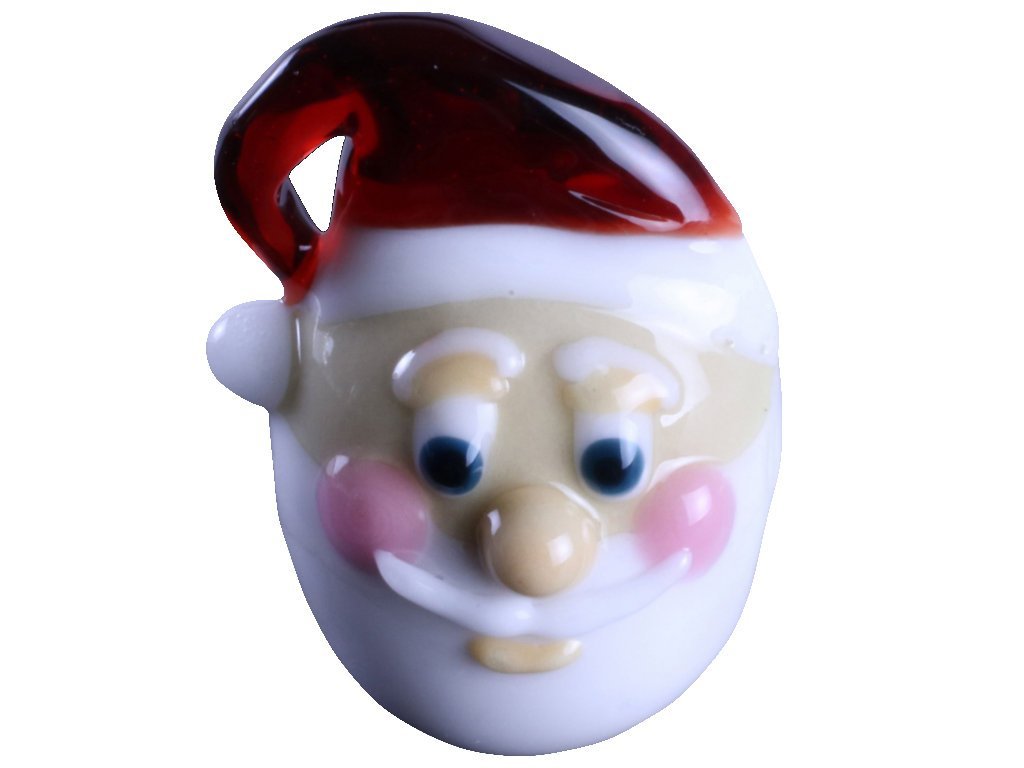 Chameleon Glass Santa Pipe