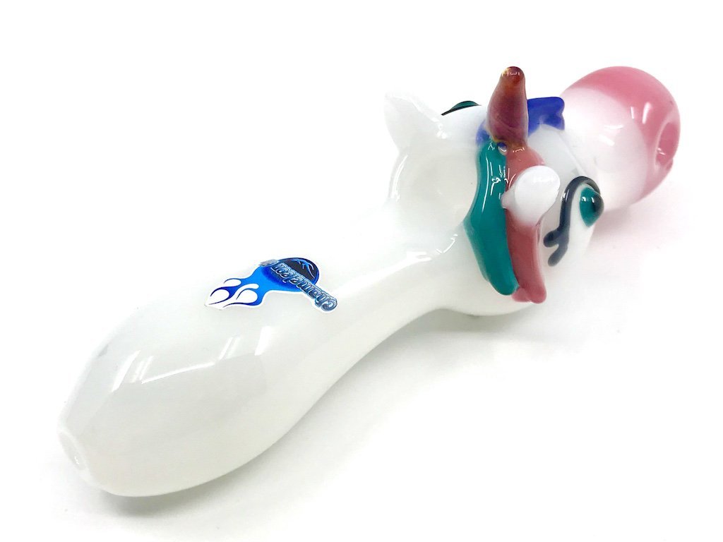 Chameleon Glass Unicorn Pipe Fat Buddha Glass