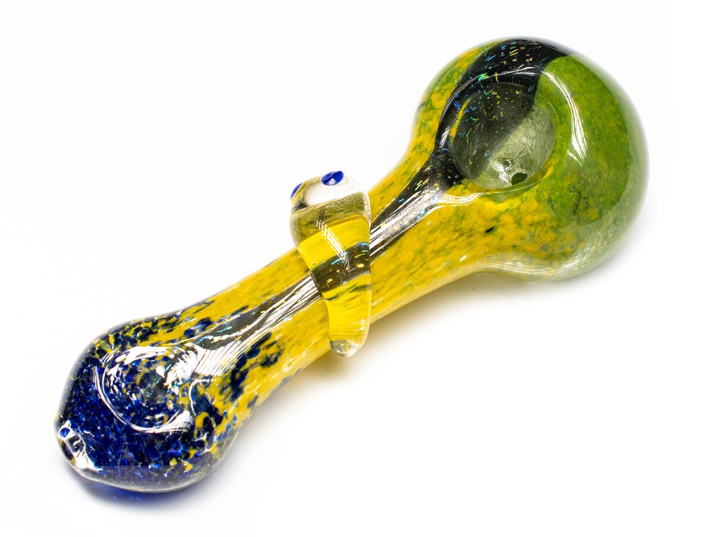 Clear Critter Pipe Fat Buddha Glass