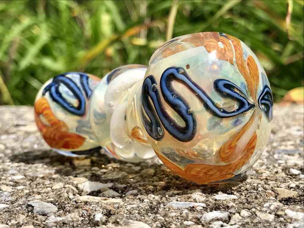 Fat Buddha Glass Pipe Color Changing Bubble Pipe