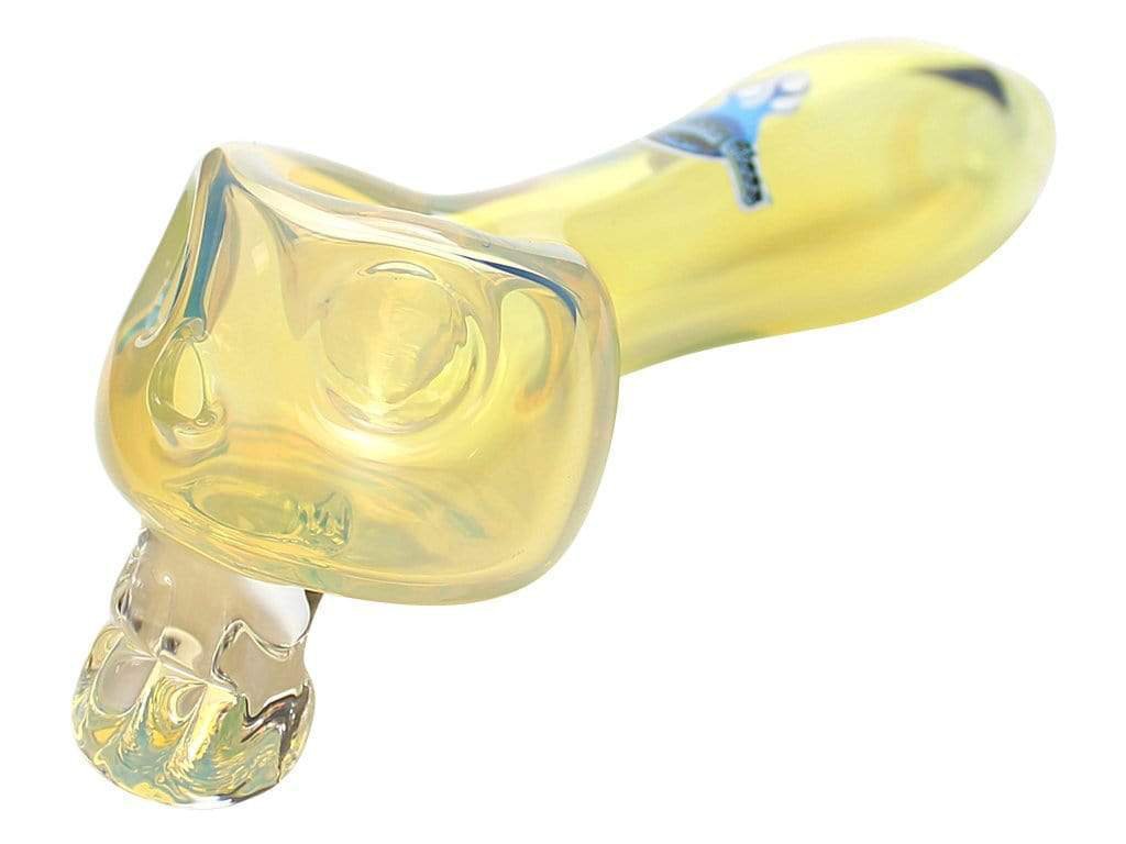 Chameleon Glass Bonehead Pipe Fat Buddha Glass