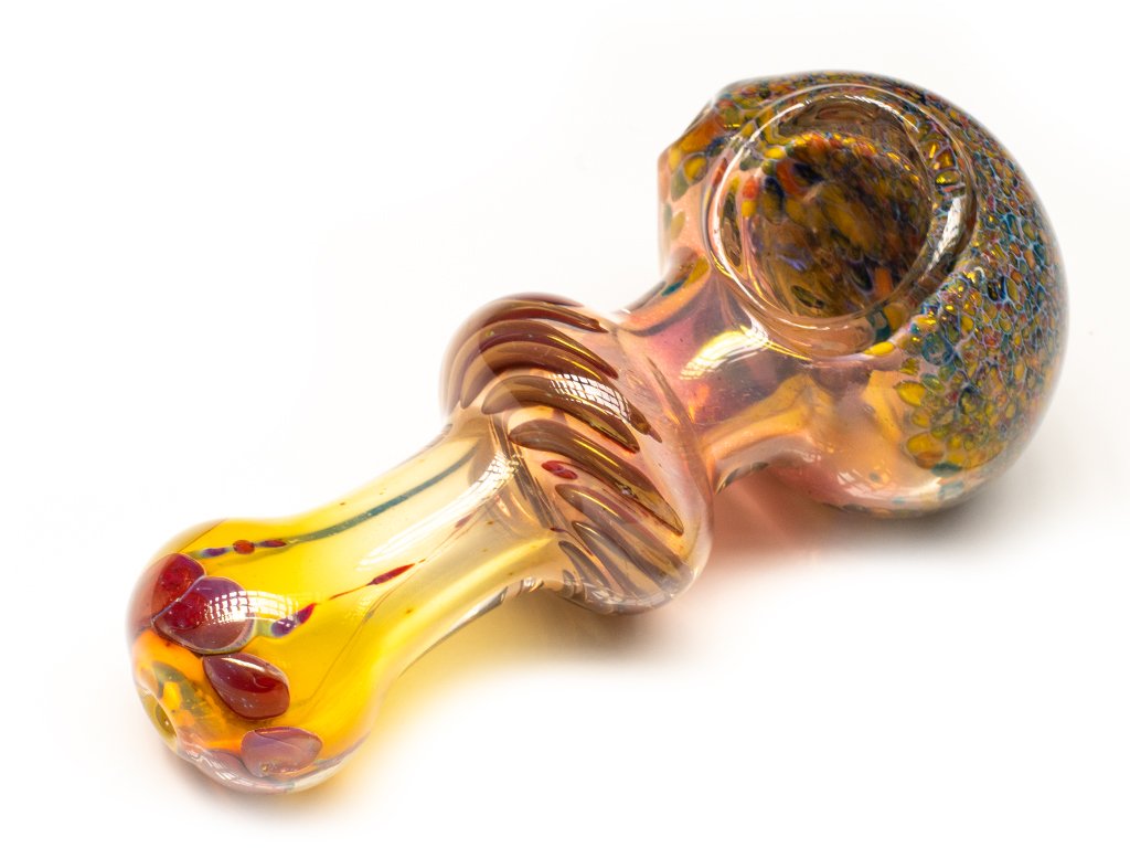 Color Changing Coral Reef Fat Buddha Glass