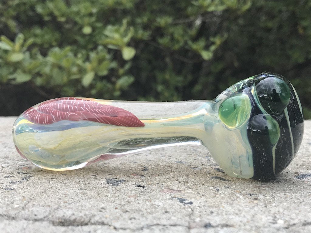 Color Changing Dichroic Cane Pipe