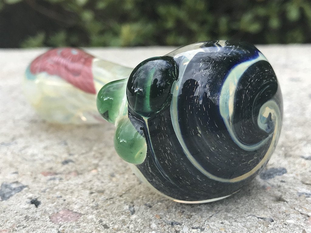 Color Changing Dichroic Cane Pipe