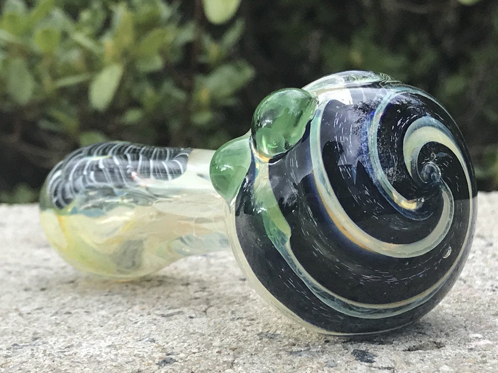 Color Changing Dichroic Cane Pipe