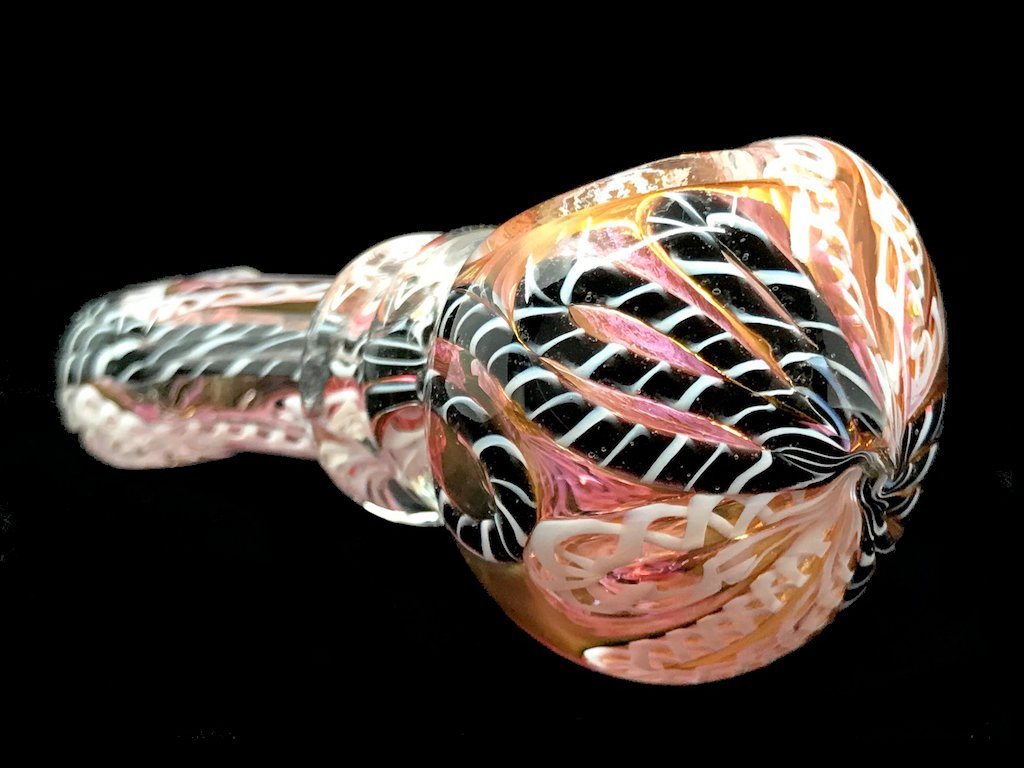 Fat Buddha Glass Pipe Color Changing Double Maria Glass Pipe