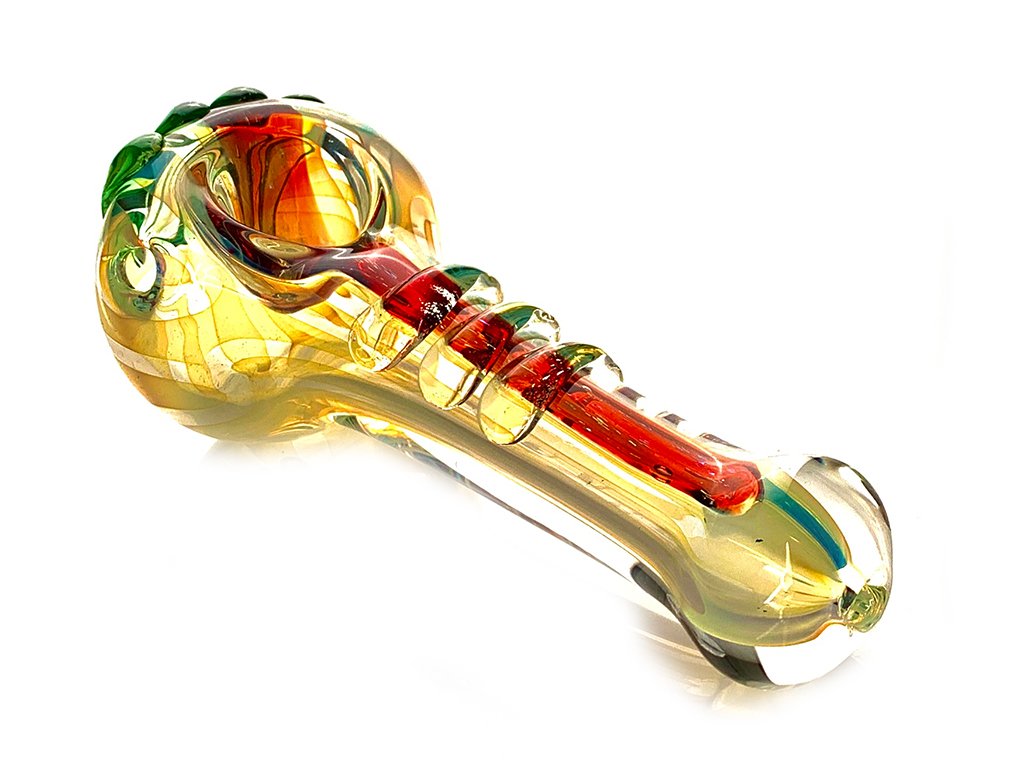 Color Changing Glass Pipe with Dichroic KS21