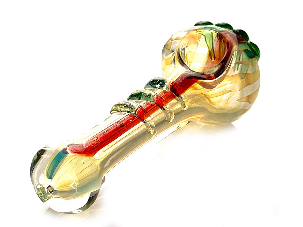 Color Changing Glass Pipe with Dichroic KS21