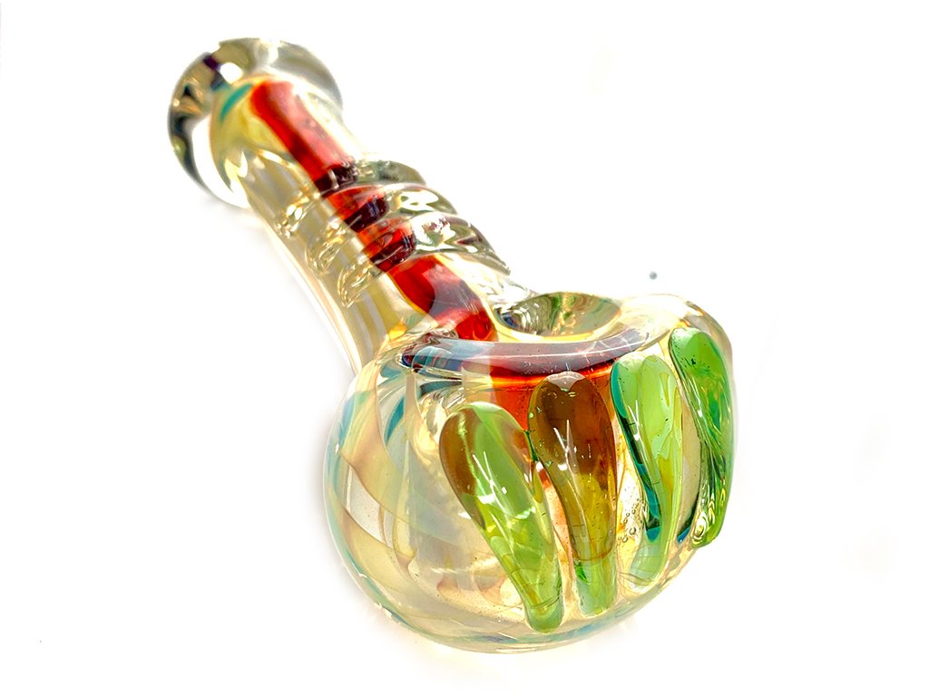 Color Changing Glass Pipe with Dichroic KS21