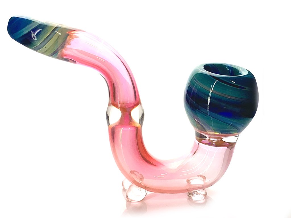 Color Changing Glass Sherlock Pipe Fat Buddha Glass